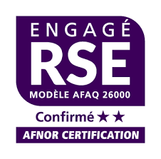 Label RSE Logo RSE Engagé de l'Afnor